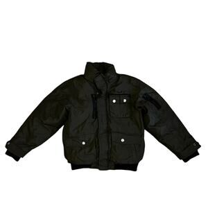 Rocawear Kids Black Coat Size 14/16 Large Good Condition